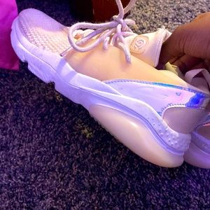 cute pink running shoes